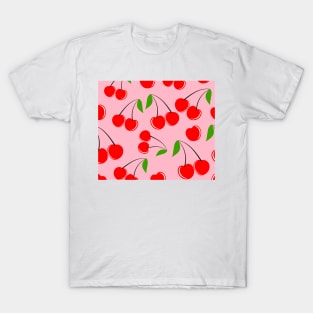 Cherry Print T-Shirt